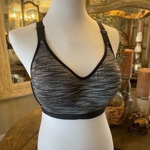 Victoria’s Secret Gray & Black Sports Bra- 36C Victoria Sport